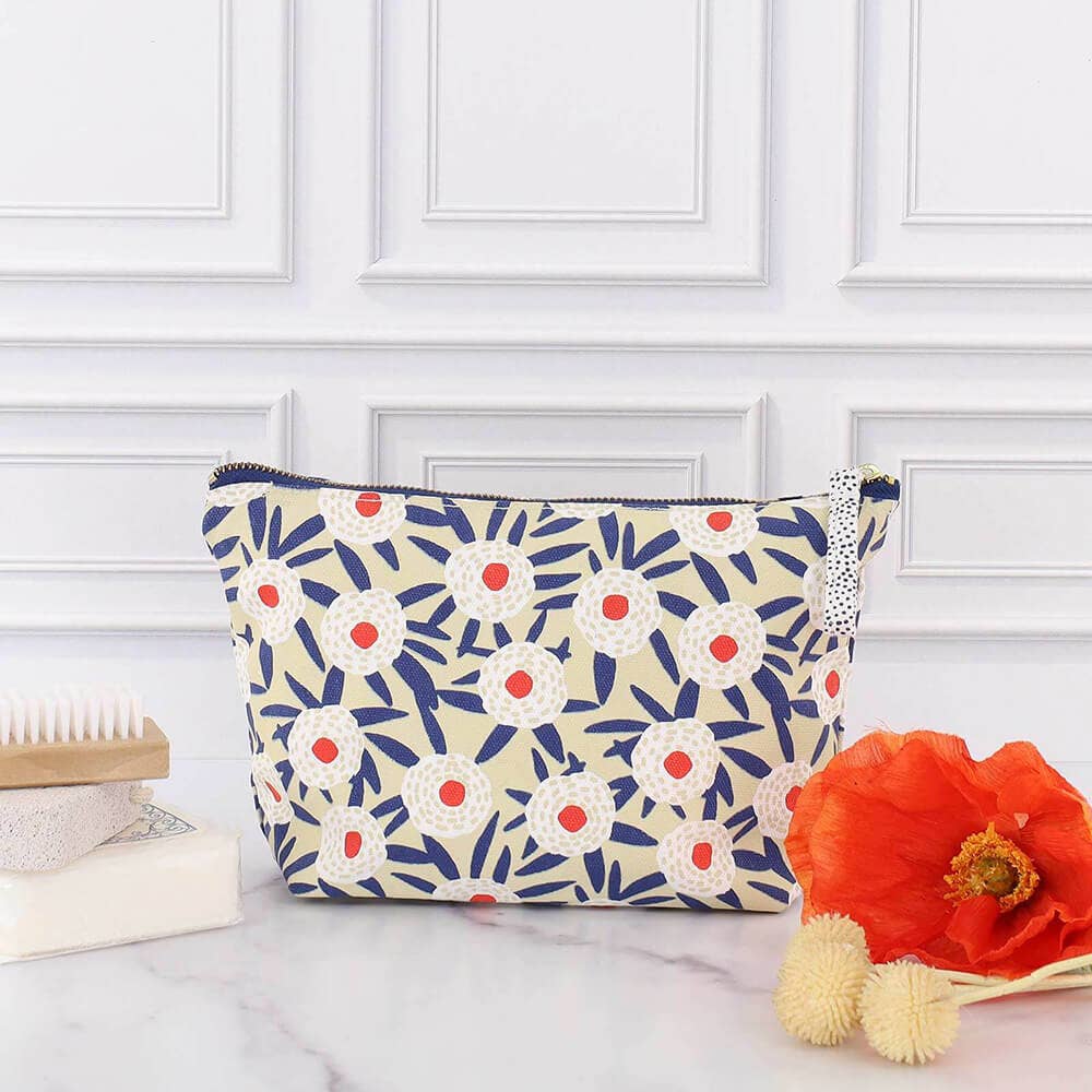 Buttercup Blooms Canvas Pouch - Merry Pigletsrockflowerpaper