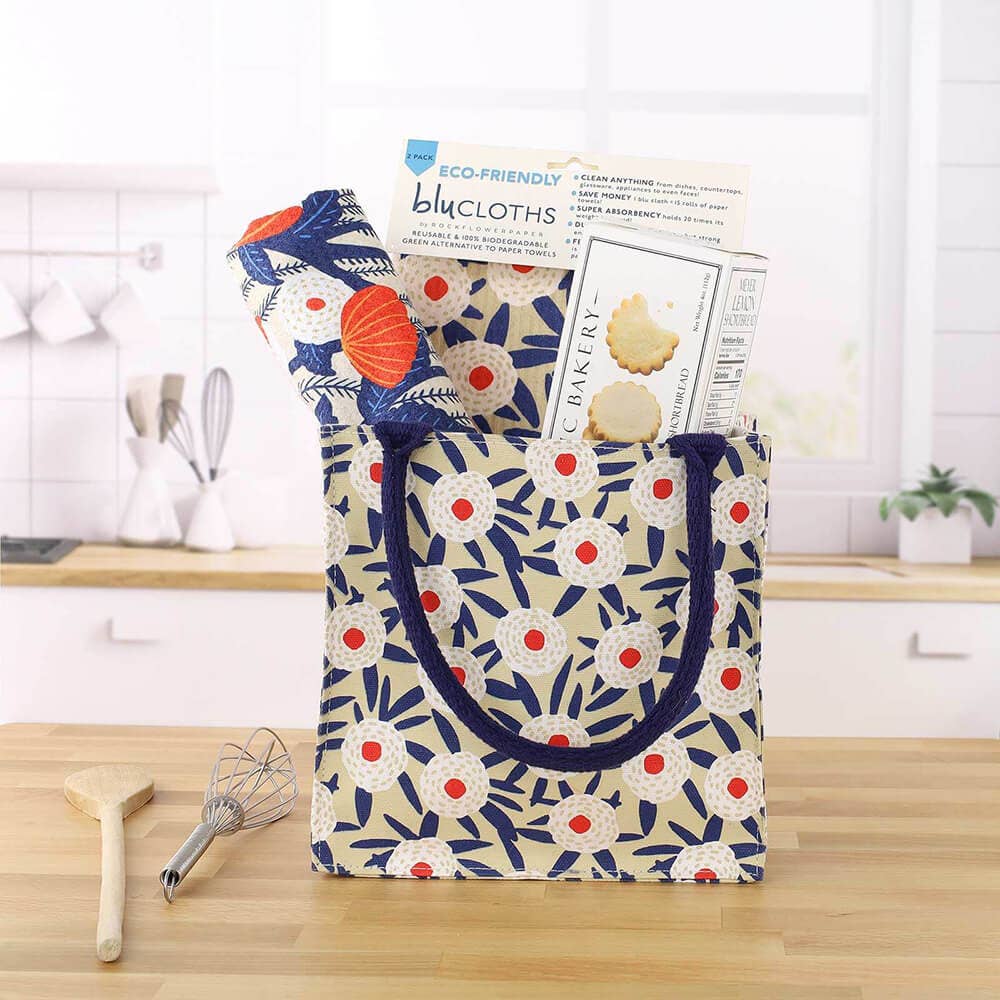 Buttercup Blooms Reusable Gift Bag - Merry Pigletsrockflowerpaper