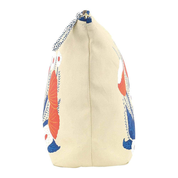 Buttercup Large Canvas Pouch - Merry Pigletsrockflowerpaper
