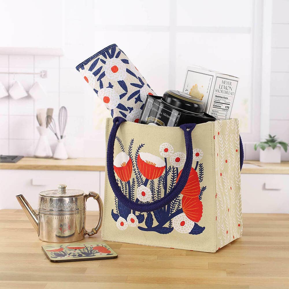Buttercup Reusable Gift Bag - Merry Pigletsrockflowerpaper