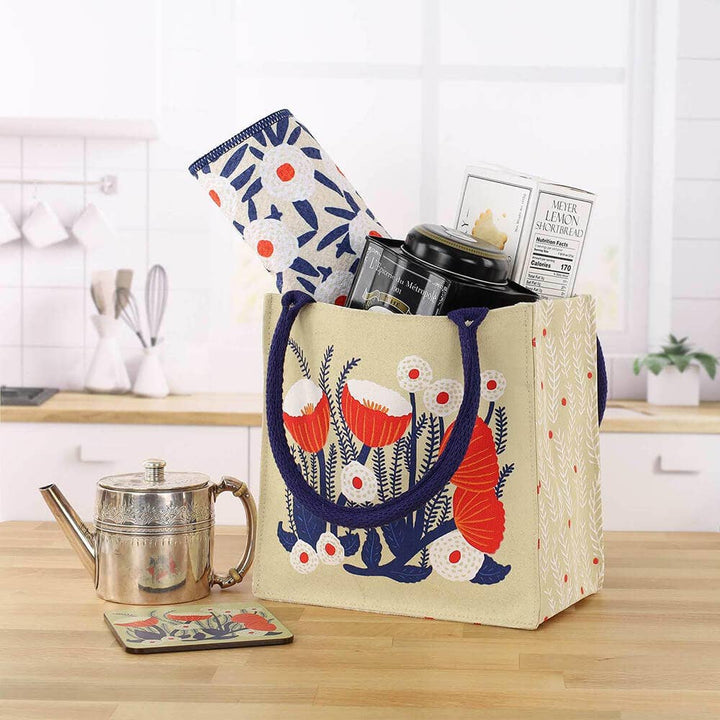Buttercup Reusable Gift Bag - Merry Pigletsrockflowerpaper