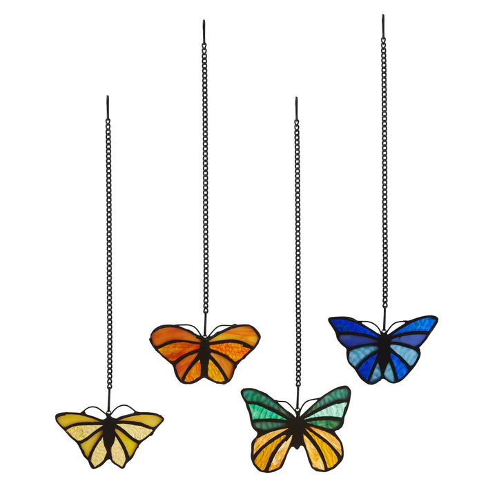 Butterfly Kaleidoscope Stained Glass - Merry PigletsRiver of Goods