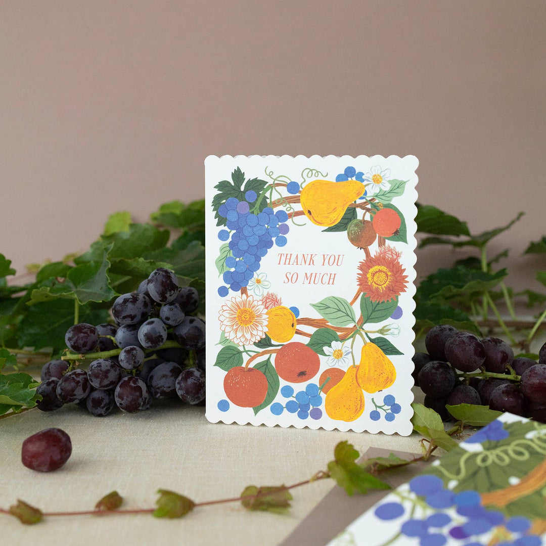 Harvest Thank You Greeting Card