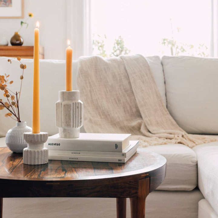 Pearl Ceramic Bud Vase