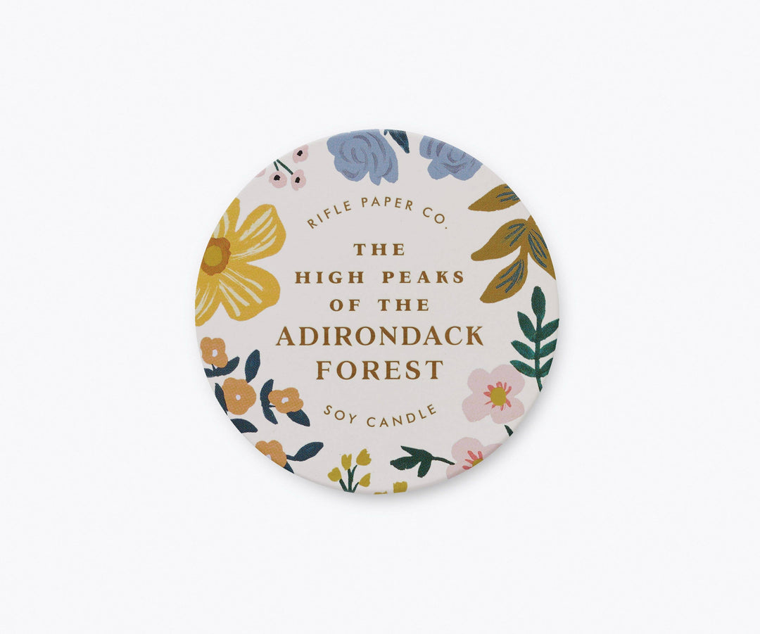 The High Peaks of the Adirondacks Forest Tin Candle - Merry Piglets