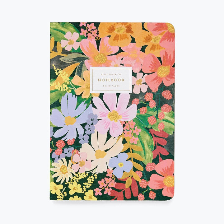 Set of 3 Marguerite Notebooks