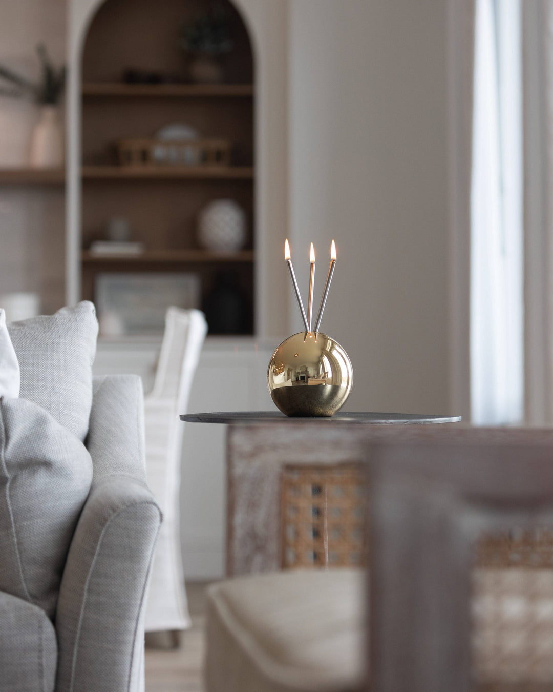 Gold Metallic Everlasting Neva Vase