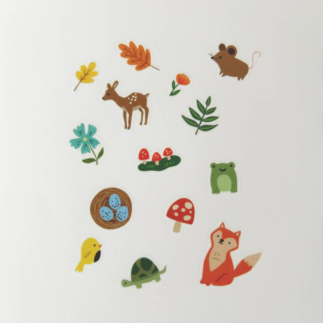 Woodland Friends Washi Stickers