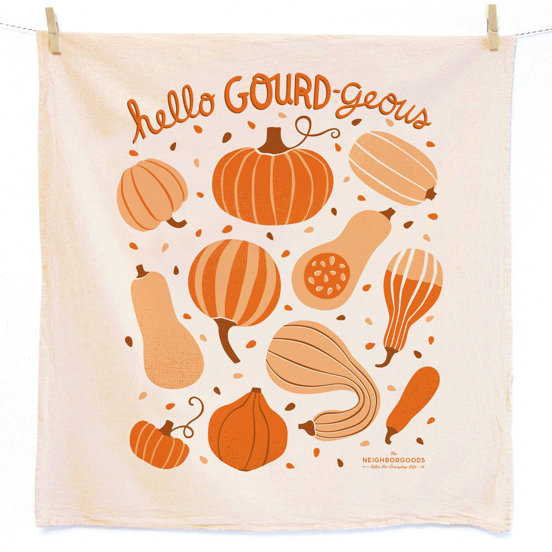 Fall Feast Towel Set of 2 - Merry Piglets