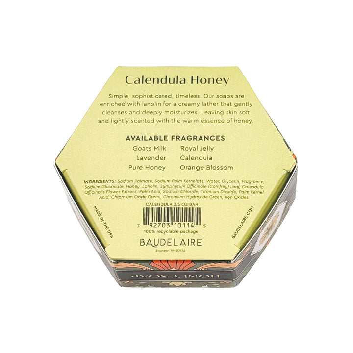 Calendula Honey Soap - Merry PigletsBaudelaire