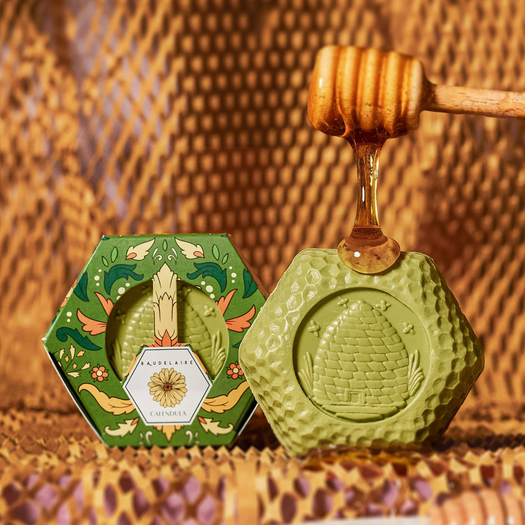 Calendula Honey Soap - Merry PigletsBaudelaire