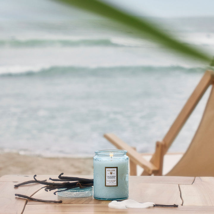 California Summers Small Jar Candle - Merry PigletsVoluspa