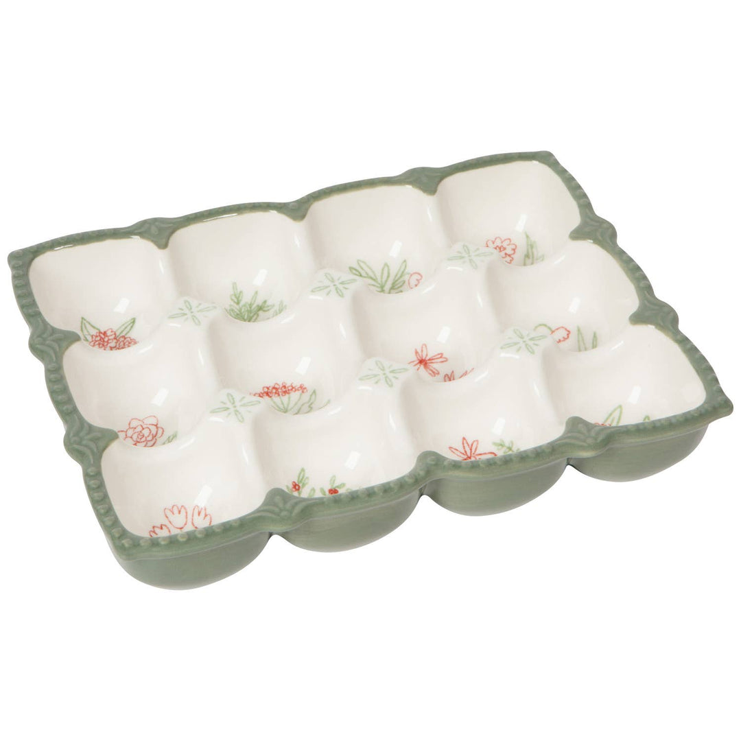 Camellia Egg Holder - Merry PigletsDanica Heirloom