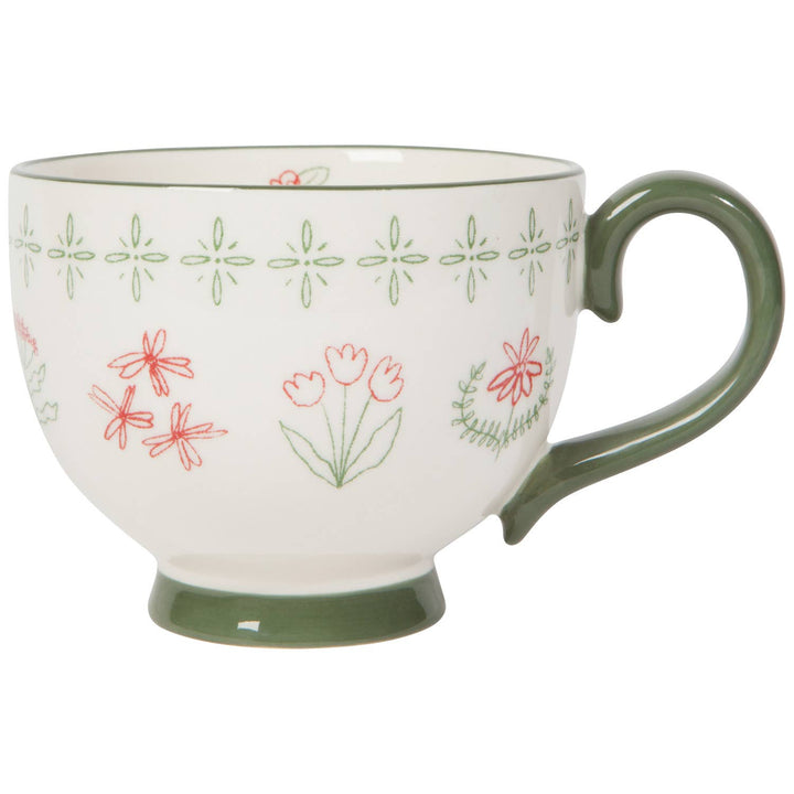 Camellia Sweet Flower Mug - Merry PigletsDanica Heirloom
