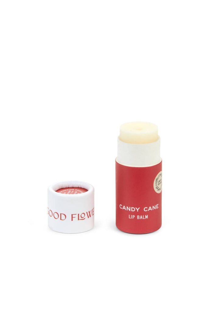 Candy Cane Lip Balm - Merry PigletsGood Flower Farm