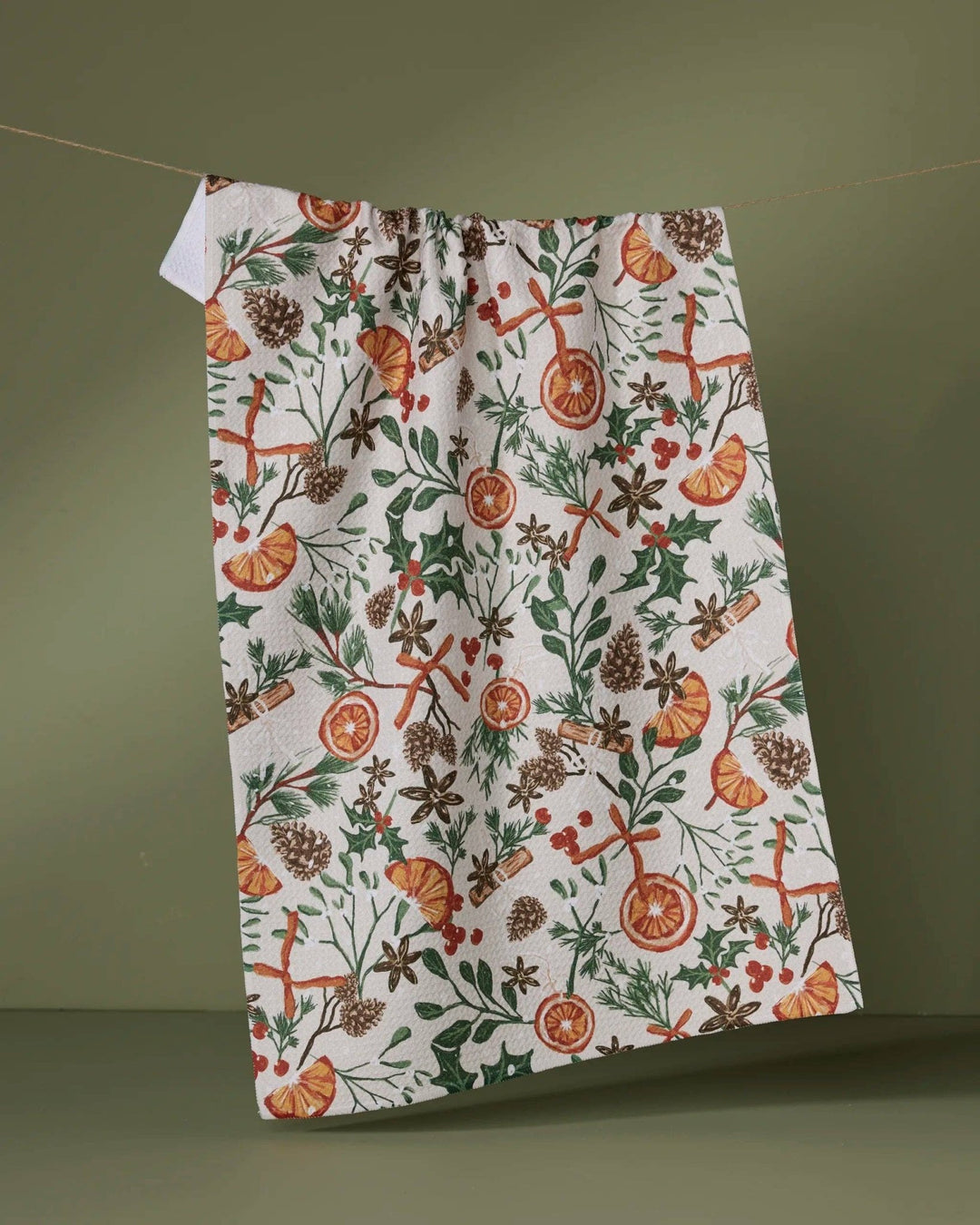Canela Tea Towel - Merry PigletsGeometry