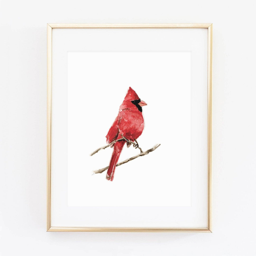 Cardinal Art Print - Merry Pigletsemily lex studio