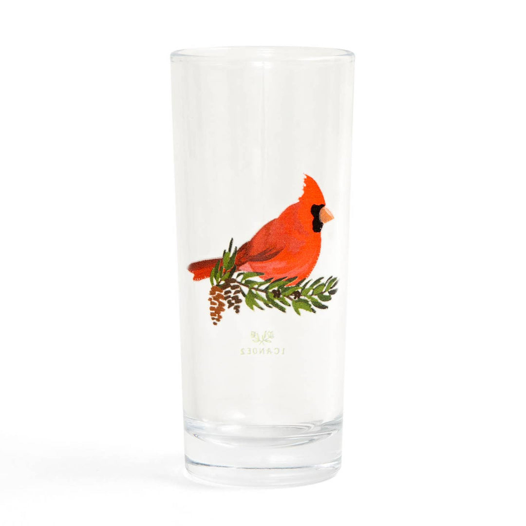 Cardinal Juice Glass - Merry Piglets1canoe2 | One Canoe Two Paper Co.