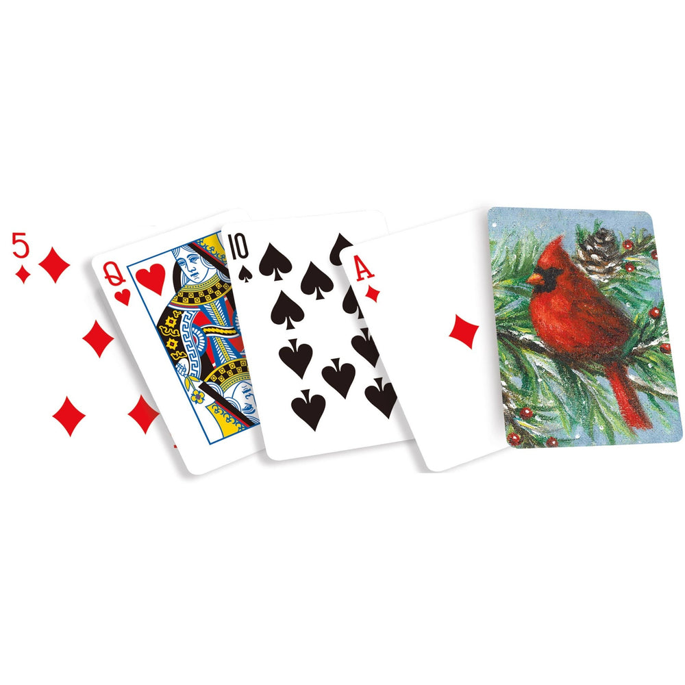 Cardinal Playing Cards - Merry PigletsPrimitives by Kathy