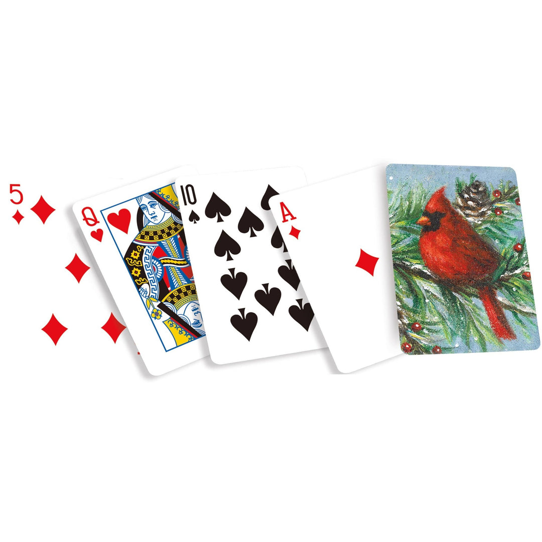 Cardinal Playing Cards - Merry PigletsPrimitives by Kathy