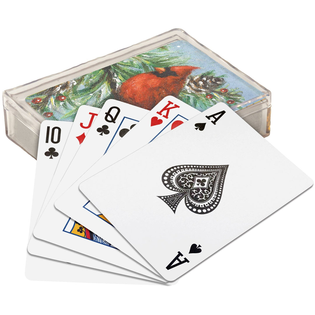 Cardinal Playing Cards - Merry PigletsPrimitives by Kathy