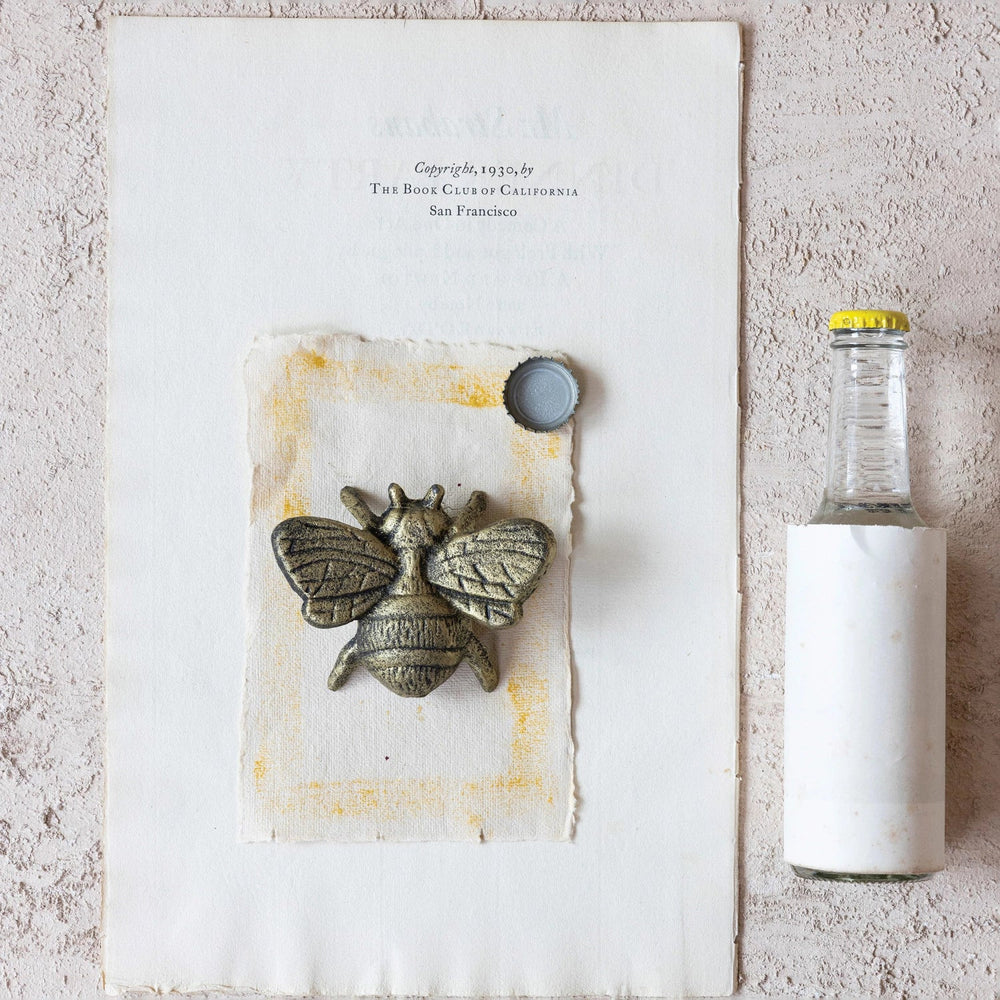 Cast Iron Bee Bottle Opener - Merry PigletsCreative Co - Op