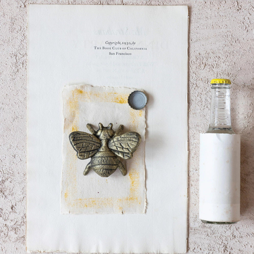 Cast Iron Bee Bottle Opener - Merry PigletsCreative Co - Op