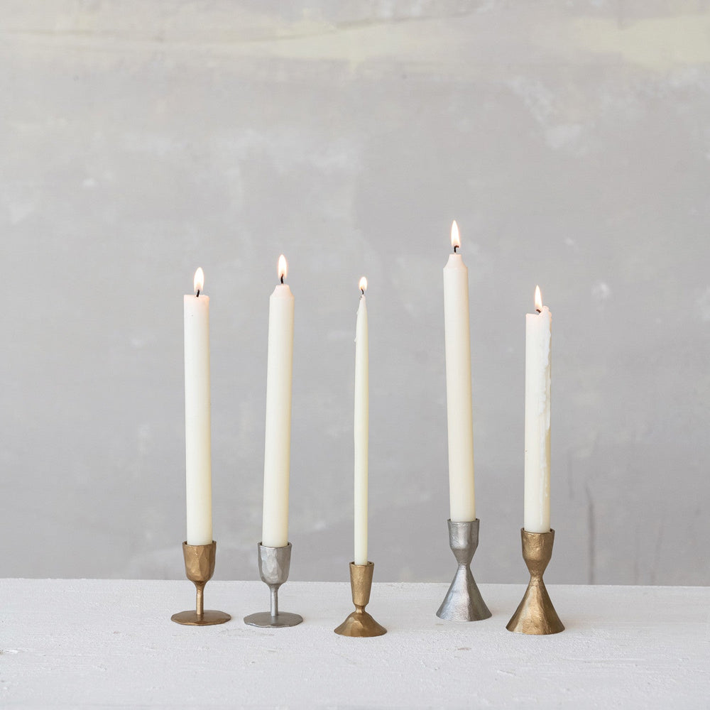 Cast Iron Taper Candle Holder - Merry PigletsCreative Co-Op