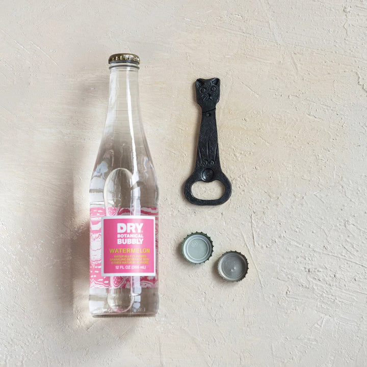 Cat Bottle Opener - Merry PigletsCreative Co - Op