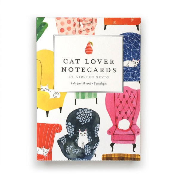 Cat Lover Notecards - Merry PigletsSkandisk