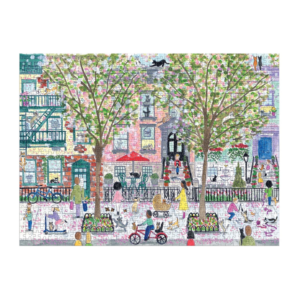Cats in the City 1000 Piece Puzzle - Merry PigletsGalison