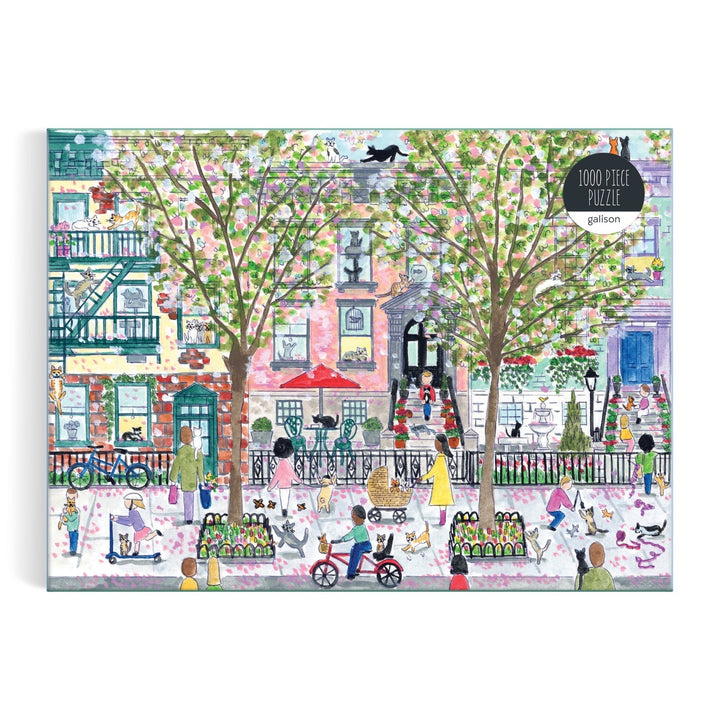 Cats in the City 1000 Piece Puzzle - Merry PigletsGalison
