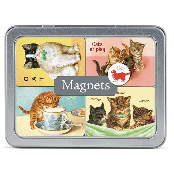 Cats Magnets - Merry PigletsCavallini Papers & Co.