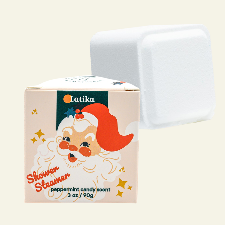 Christmas Shower Steamer Cube - Santa