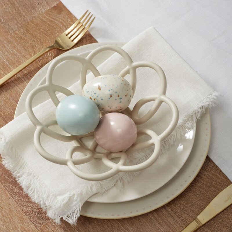 Ceramic Basket - Merry Pigletsaccent decor
