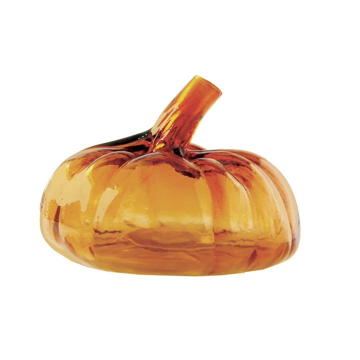 Glass Pumpkin Vase