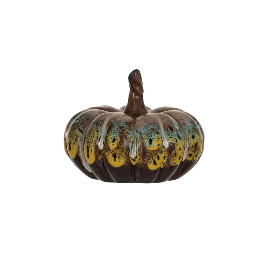 Reactive Glaze Pumpkin