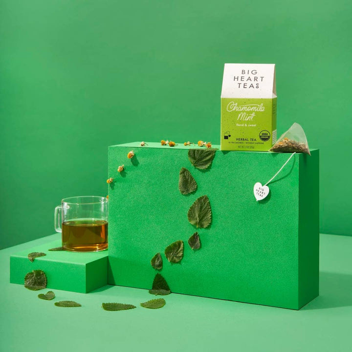 Chamomile Mint Tea Bags - Merry PigletsBig Heart Tea Co.