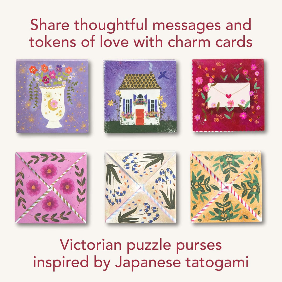 Charm Cards Pocket Note Set - Merry PigletsChronicle Books