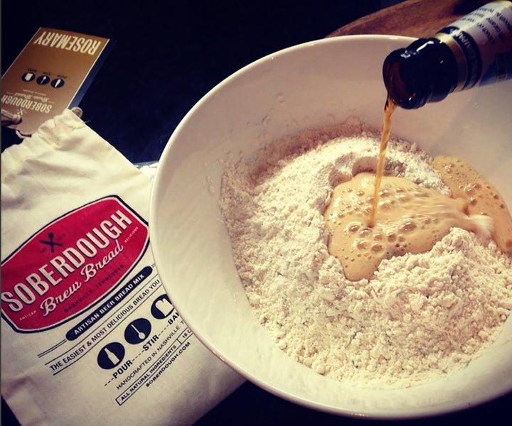 Cheesy Garlic Beer Bread Mix - Merry PigletsSoberdough