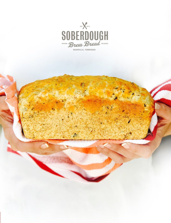 Cheesy Garlic Beer Bread Mix - Merry PigletsSoberdough