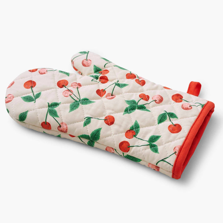 Cherries Oven Mitt - Merry PigletsRifle Paper Co.