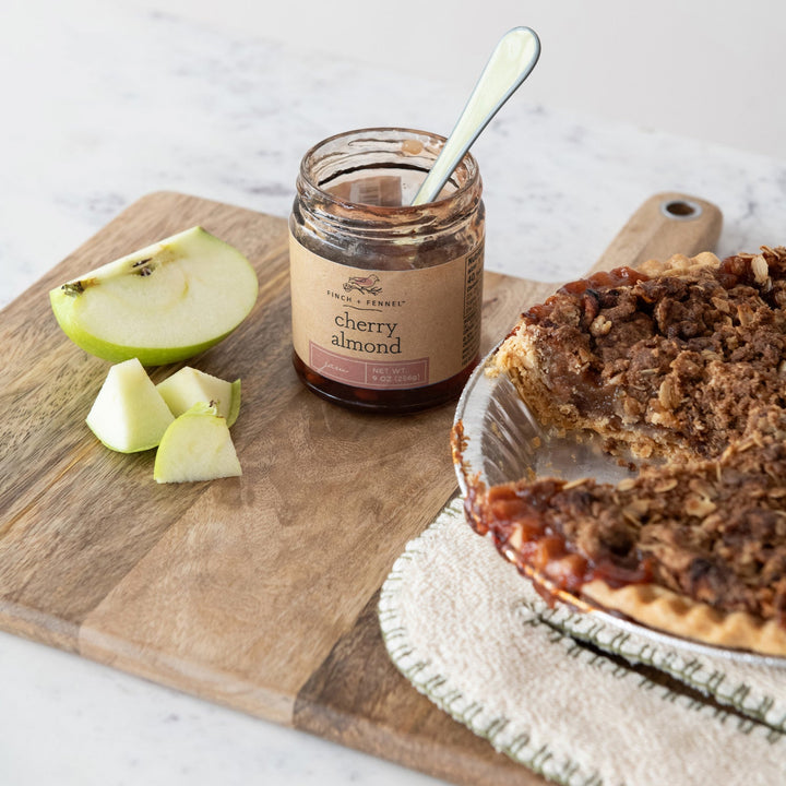 Cherry Almond Jam - Merry PigletsFinch & Fennel