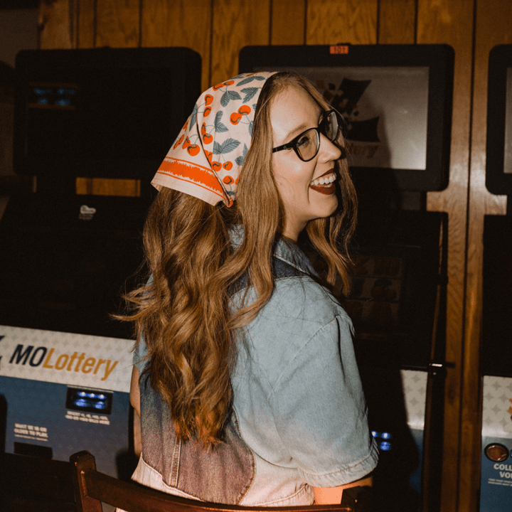 Cherry Bandana - Merry PigletsHandker Bandanas