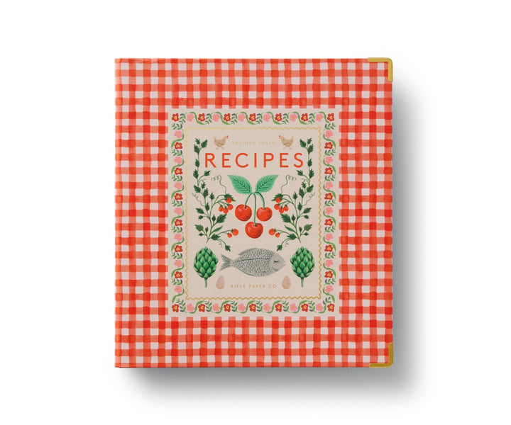 Cherry Farm Recipe Binder - Merry PigletsRifle Paper Co.
