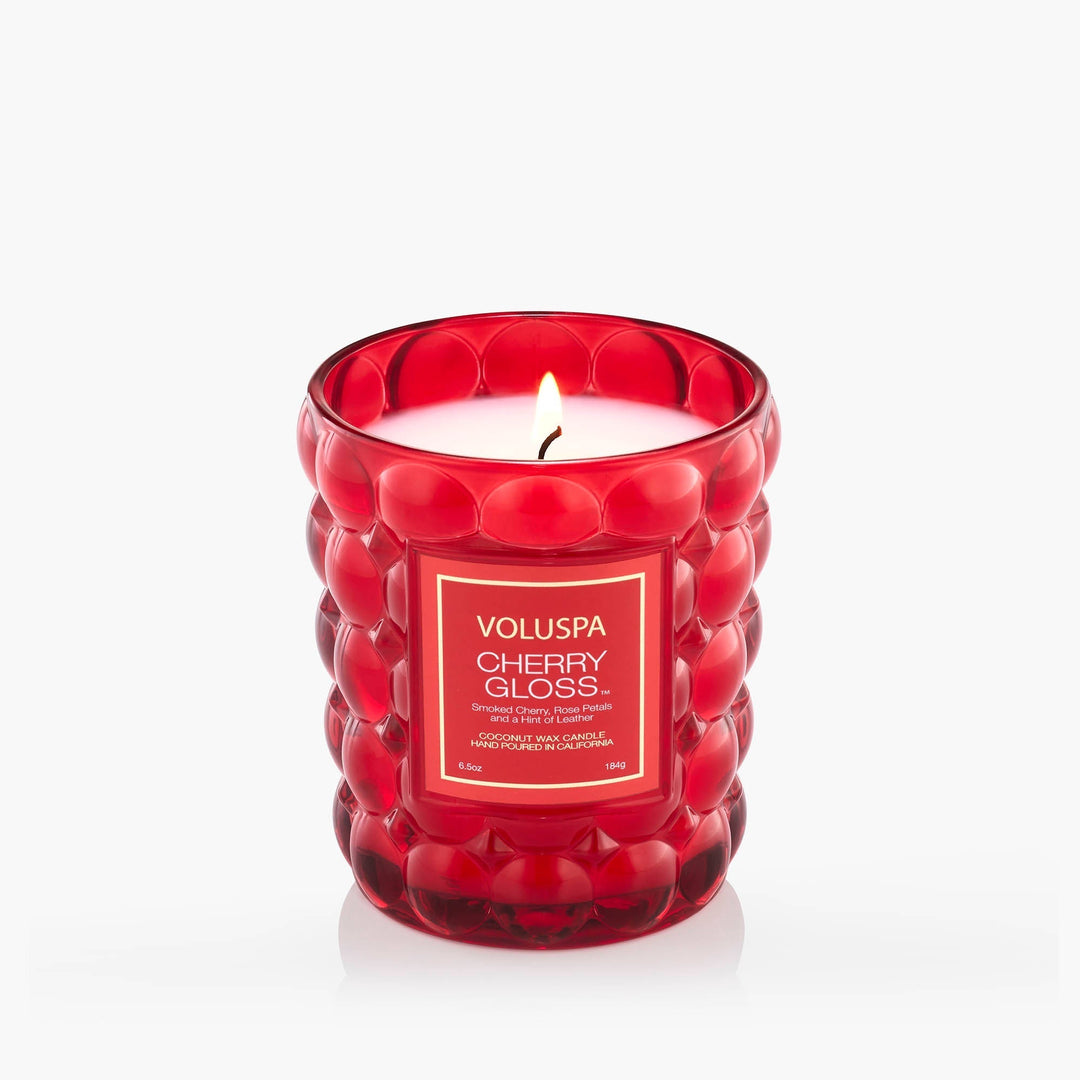 Cherry Gloss Boxed Candle - Merry PigletsVoluspa
