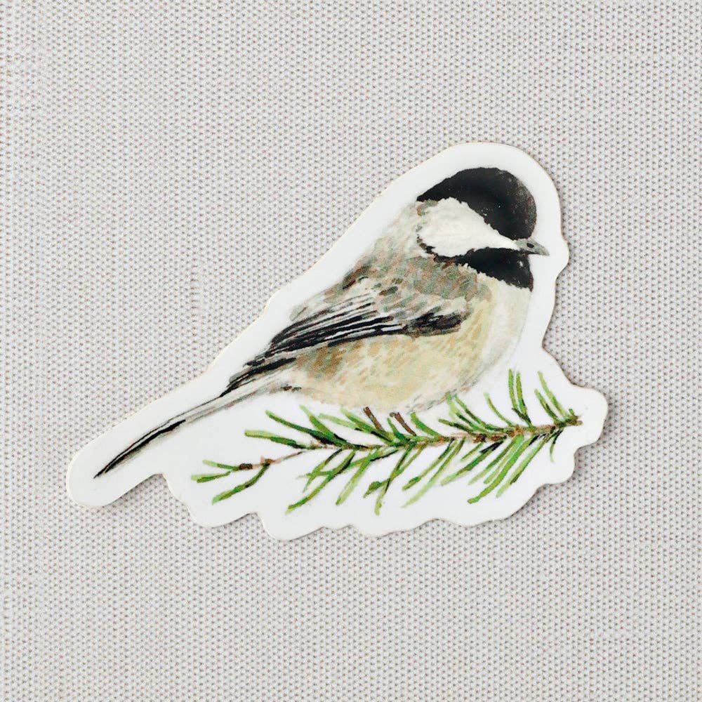 Chickadee Sticker - Merry Pigletsemily lex studio