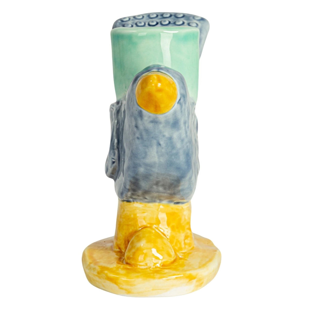 Chirpy Bird Stoneware Vase - Merry PigletsCreative Co - Op