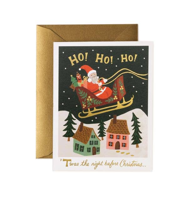 Christmas Delivery Greeting Card - Merry PigletsRifle Paper Co.