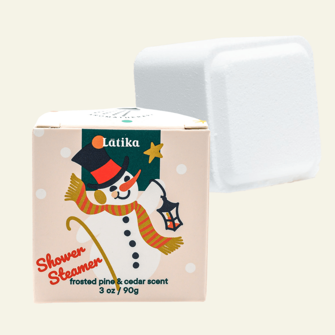Christmas Snow Shower Steamer Cube - Merry PigletsLatika Beauty